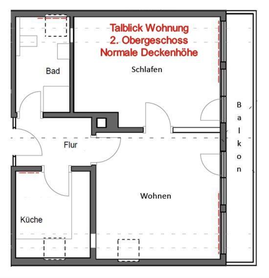 古塔赫Haus Schneider公寓 外观 照片